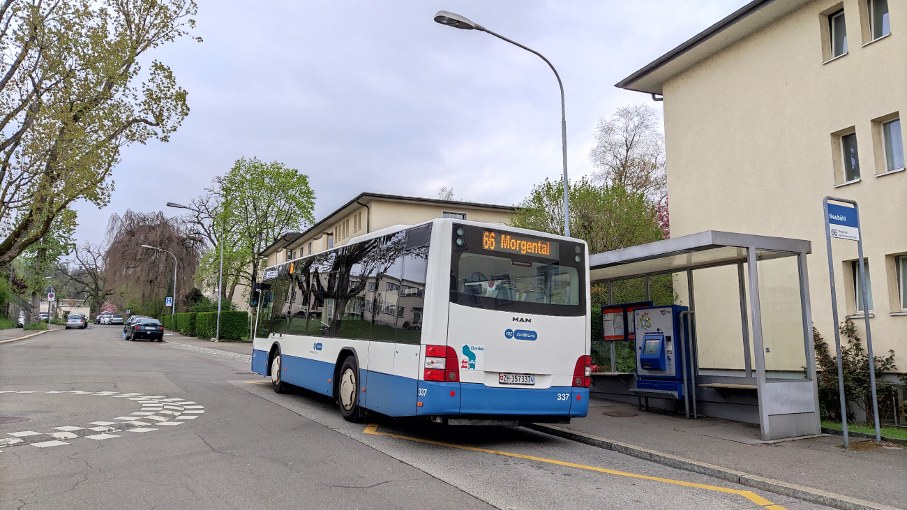 Цюрих, Göppel (MAN A35 Lion's City M NM253) № 337