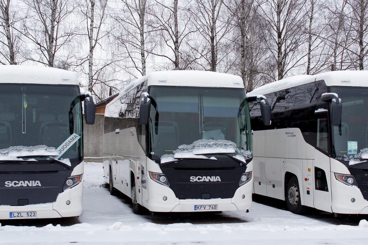 Kaunas, Scania Touring HD (Higer A80T) # KFV 740
