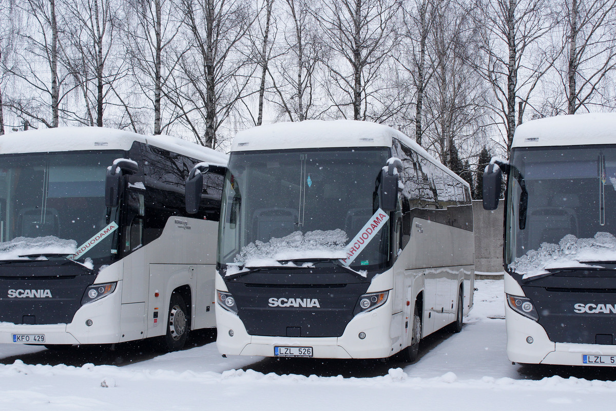 Каунас, Scania Touring HD (Higer A80T) № LZL 526