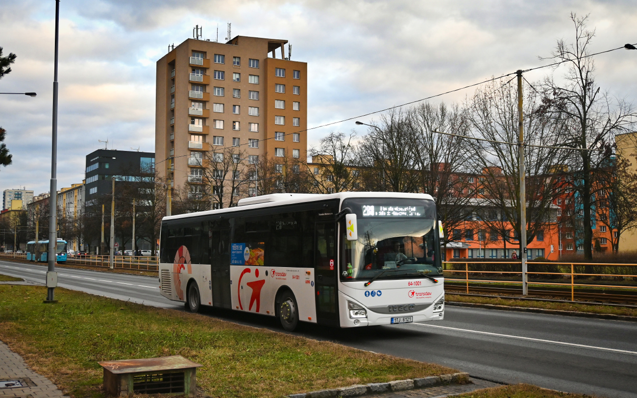 Ostrau, IVECO Crossway LE Line 12M Nr. 64-1001