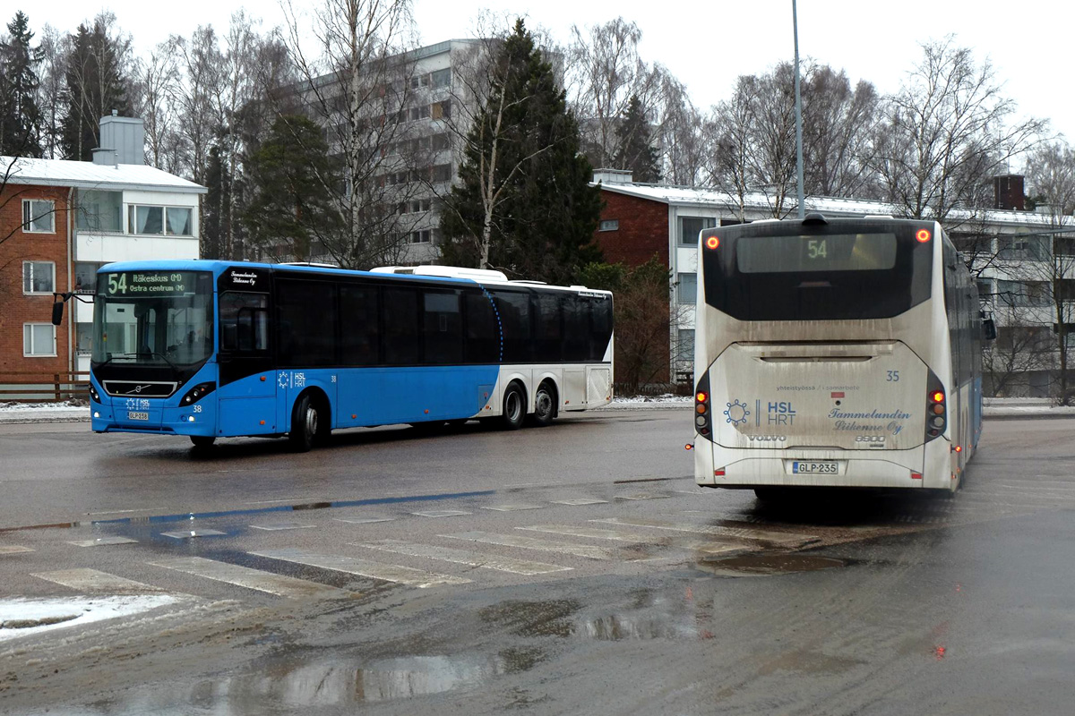 Хельсинки, Volvo 8900LE № 38
