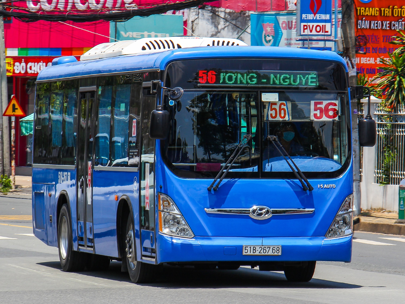 Ho Chi Minh City, Transinco B55 Diesel nr. 51B-267.68
