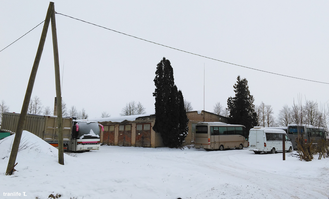 Bus terminals, bus stations, bus ticket office, bus shelters; Bauska — Разные фотографии