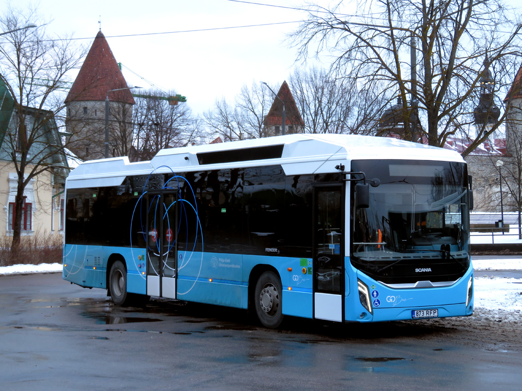 Tallinn, Scania Fencer F1 CNG # 873 RFP