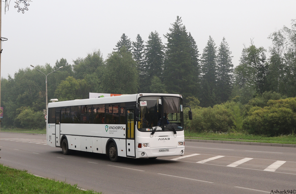 Krasnoyarsk, LiAZ-5256.61 # А 265 НХ 124
