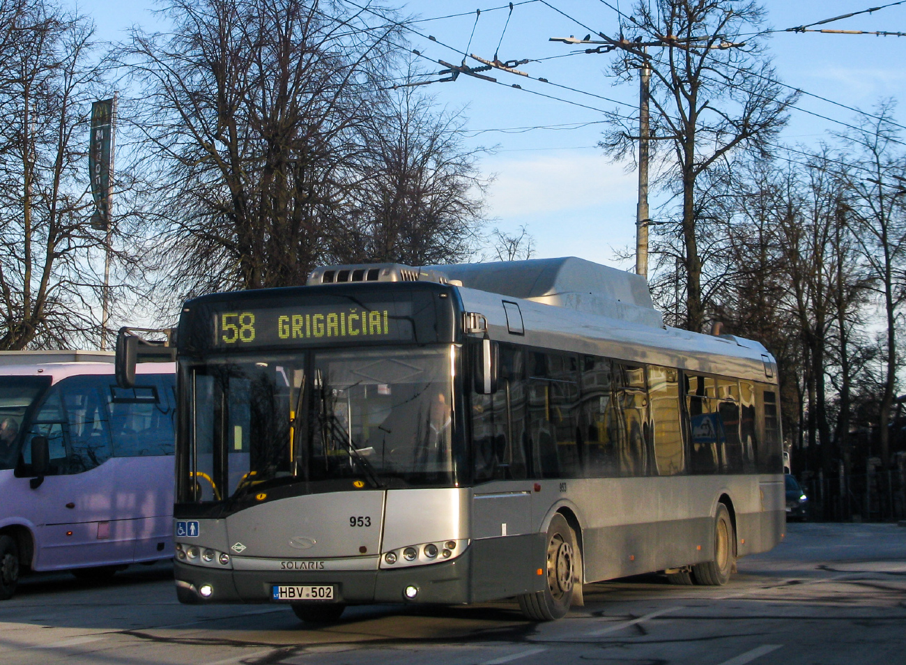 Вильнюс, Solaris Urbino III 12 CNG № 953