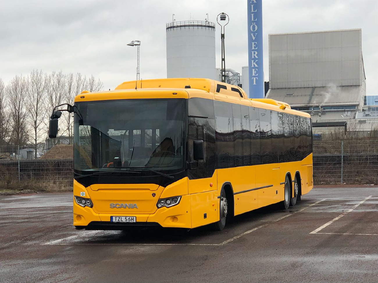 Kristianstad, Scania Citywide LE Suburban 14.9M CNG nr. 6319