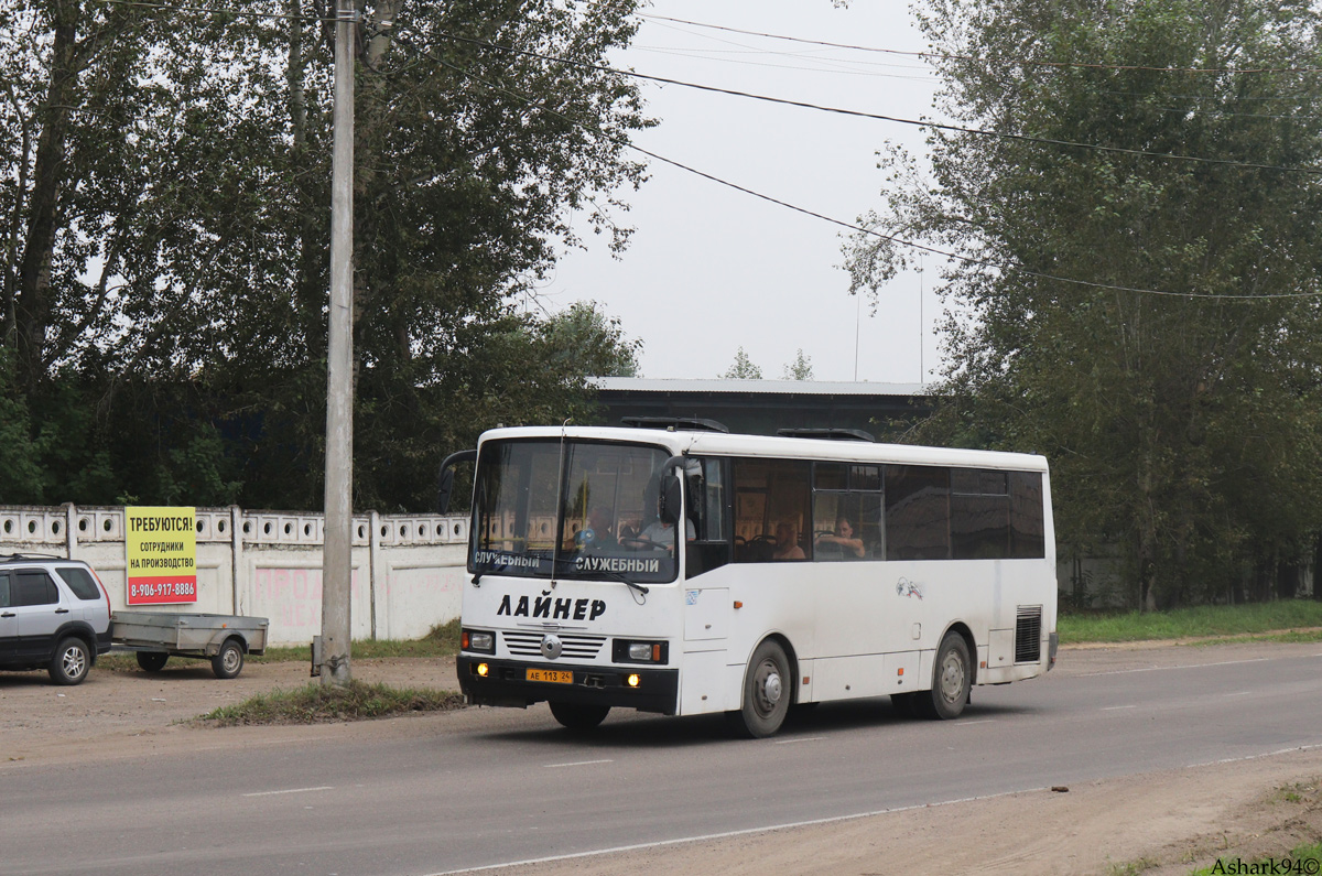 Железногорск (Красноярский край), ЛАЗ А1414 "Лайнер-9" № АЕ 113 24