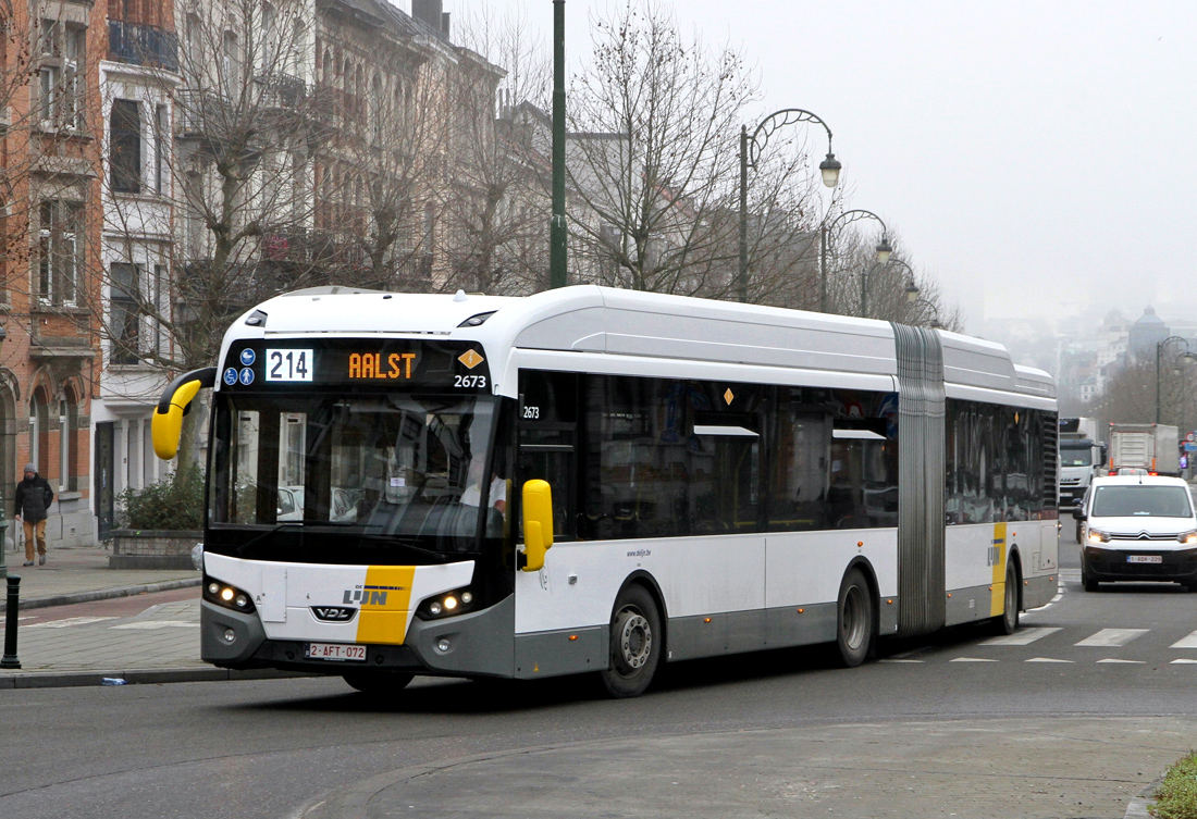 Brussels, VDL Citea SLFA-180 Hybrid # 2673