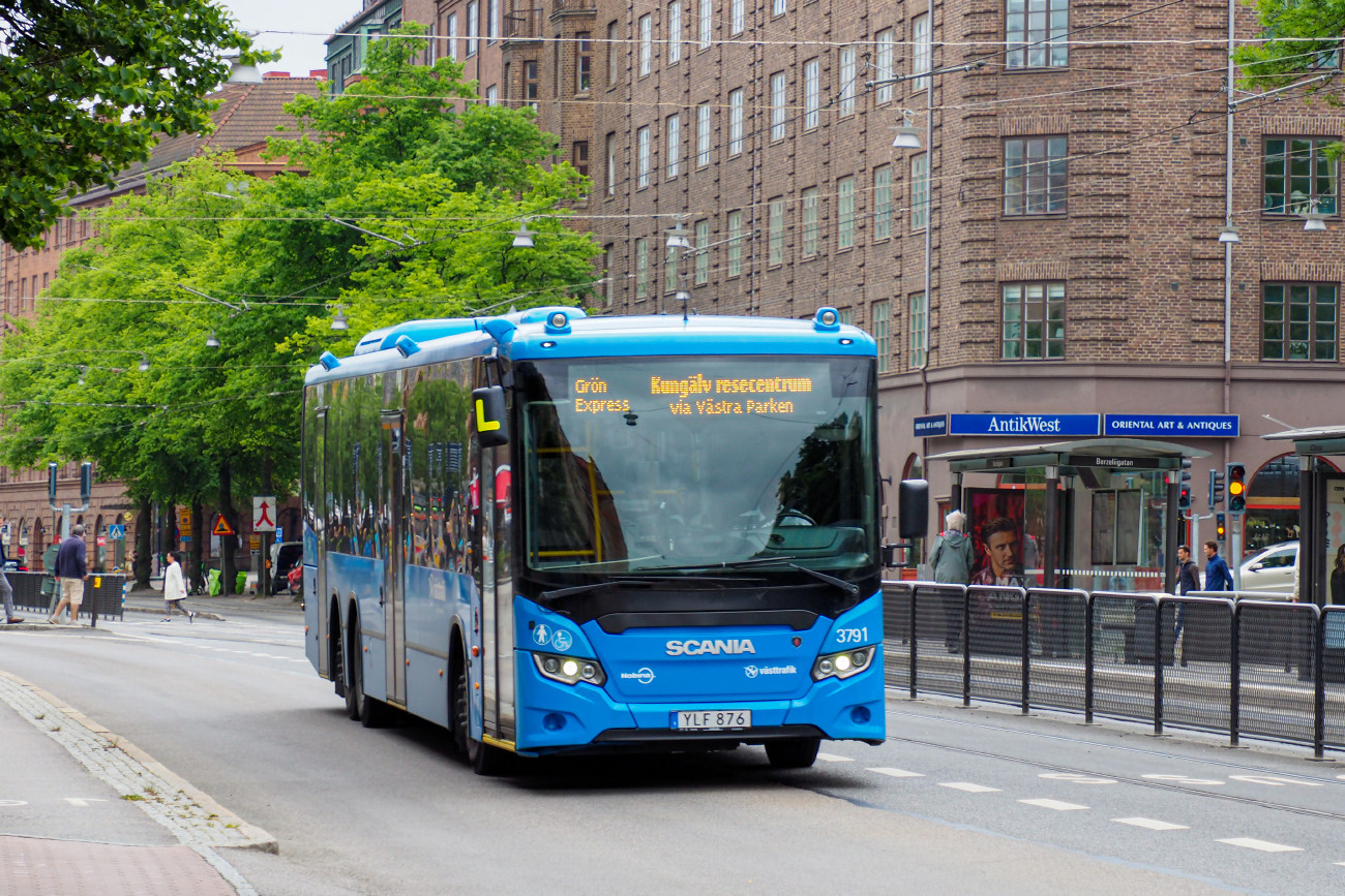 Gothenburg, Scania Citywide LE Suburban 14.9M # 3791