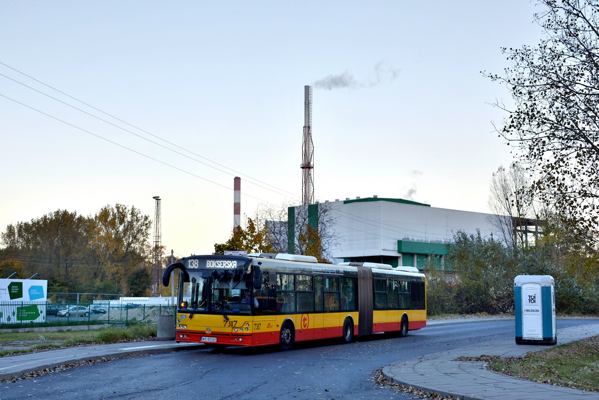 Warsaw, Solbus SM18 LNG № 7317