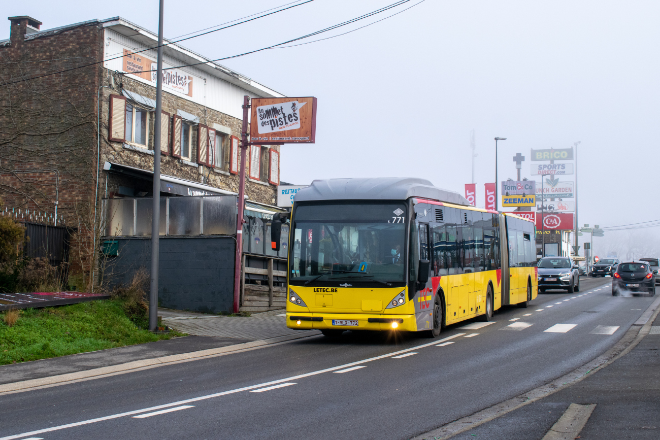 Liège, Van Hool New AG300 # 5771
