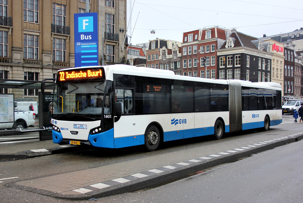 Амстердам, VDL Citea SLFA-180.310 № 1602