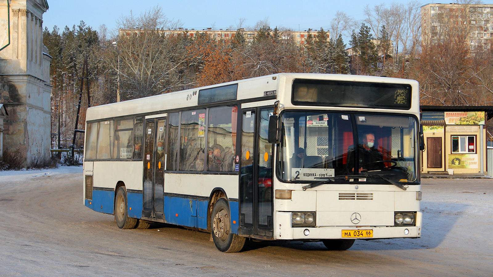Каменск-Уральский, Mercedes-Benz O405N2 № МА 034 66