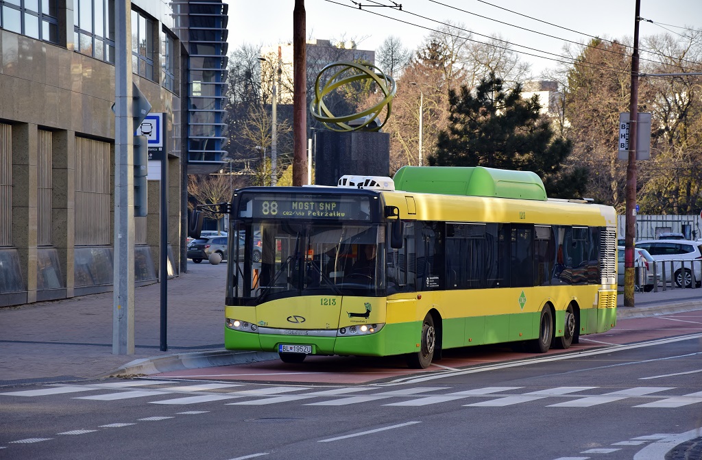 Bratislava, Solaris Urbino III 15 CNG № 1213