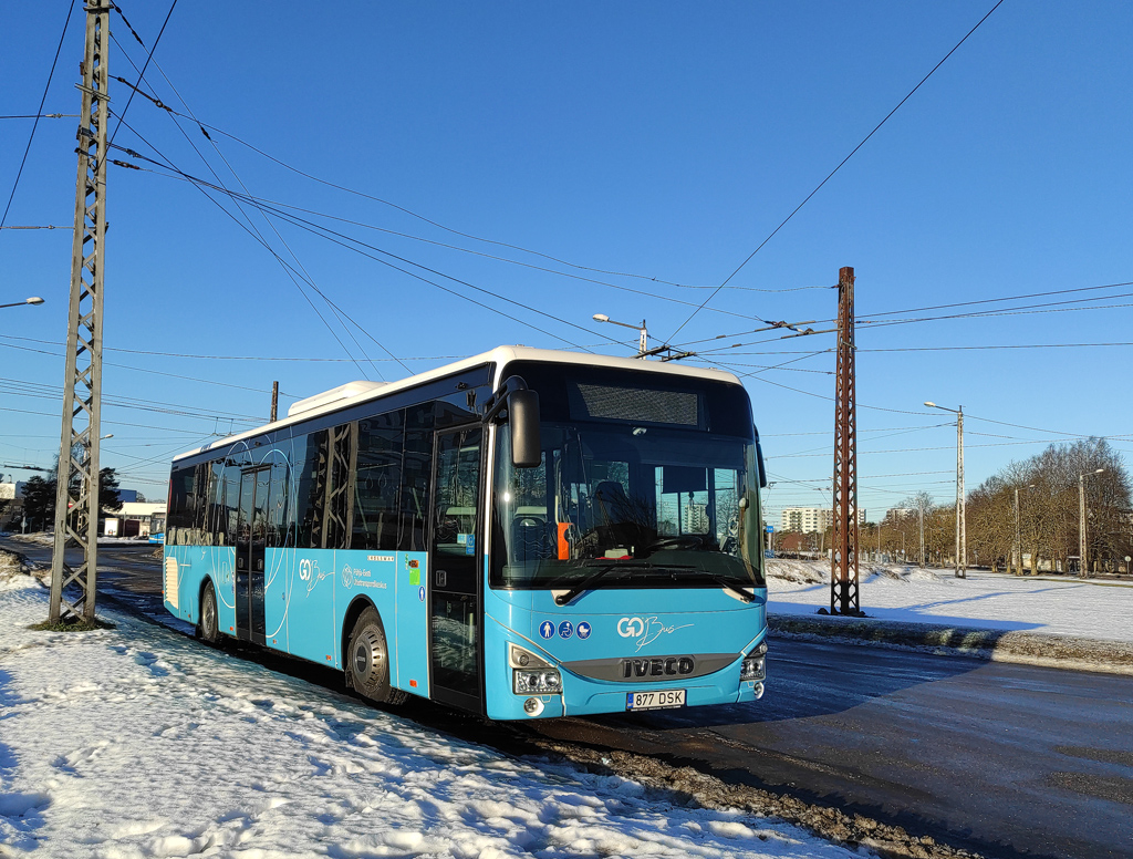 Tallinn, IVECO Crossway LE Line 12M # 877 DSK
