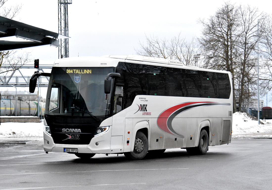 Таллин, Scania Touring HD (Higer A80T) № 662 RPX