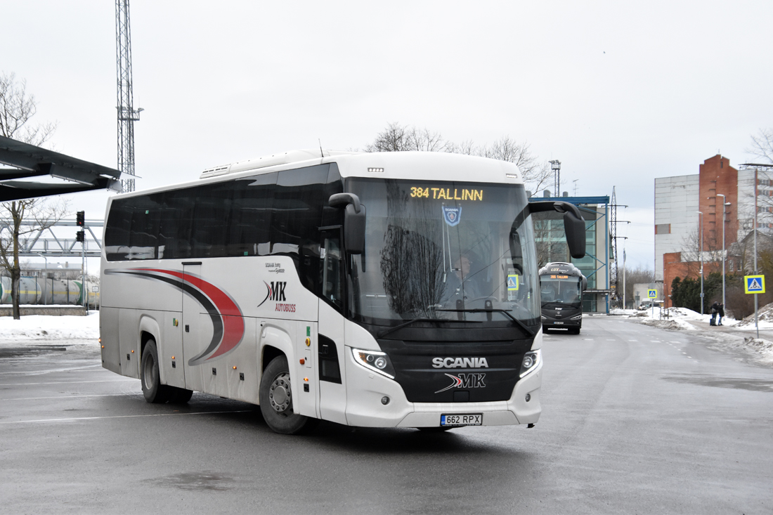 Таллин, Scania Touring HD (Higer A80T) № 662 RPX