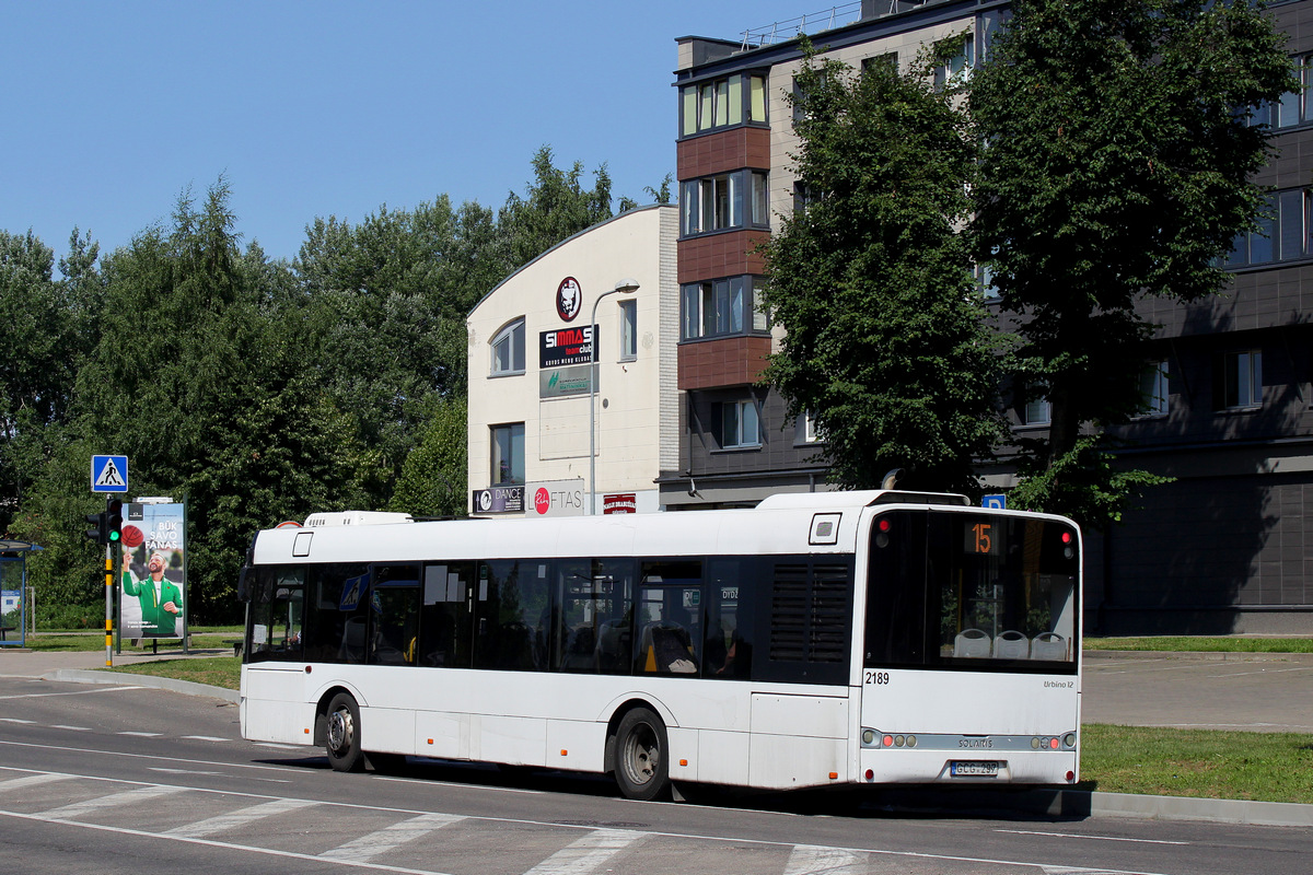 Panevėžys, Solaris Urbino III 12 Hybrid nr. 2189