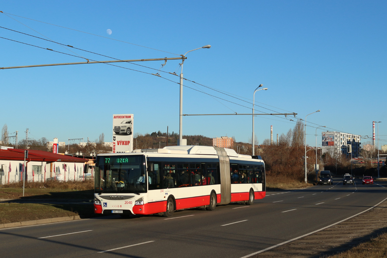 Brno, IVECO Urbanway 18M CNG № 2040