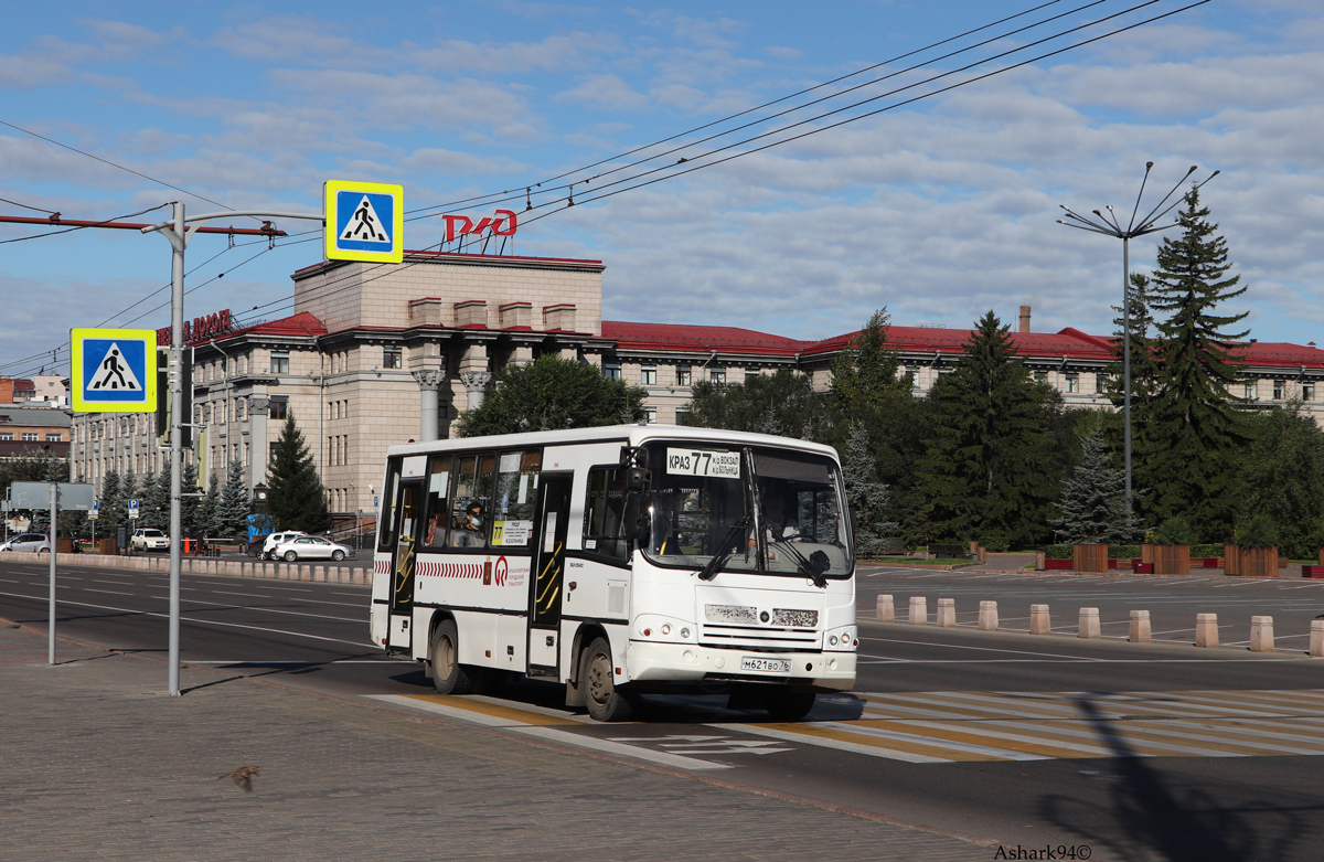 Krasnoyarsk, PAZ-320402-05 (32042E, 2R) nr. М 621 ВО 76