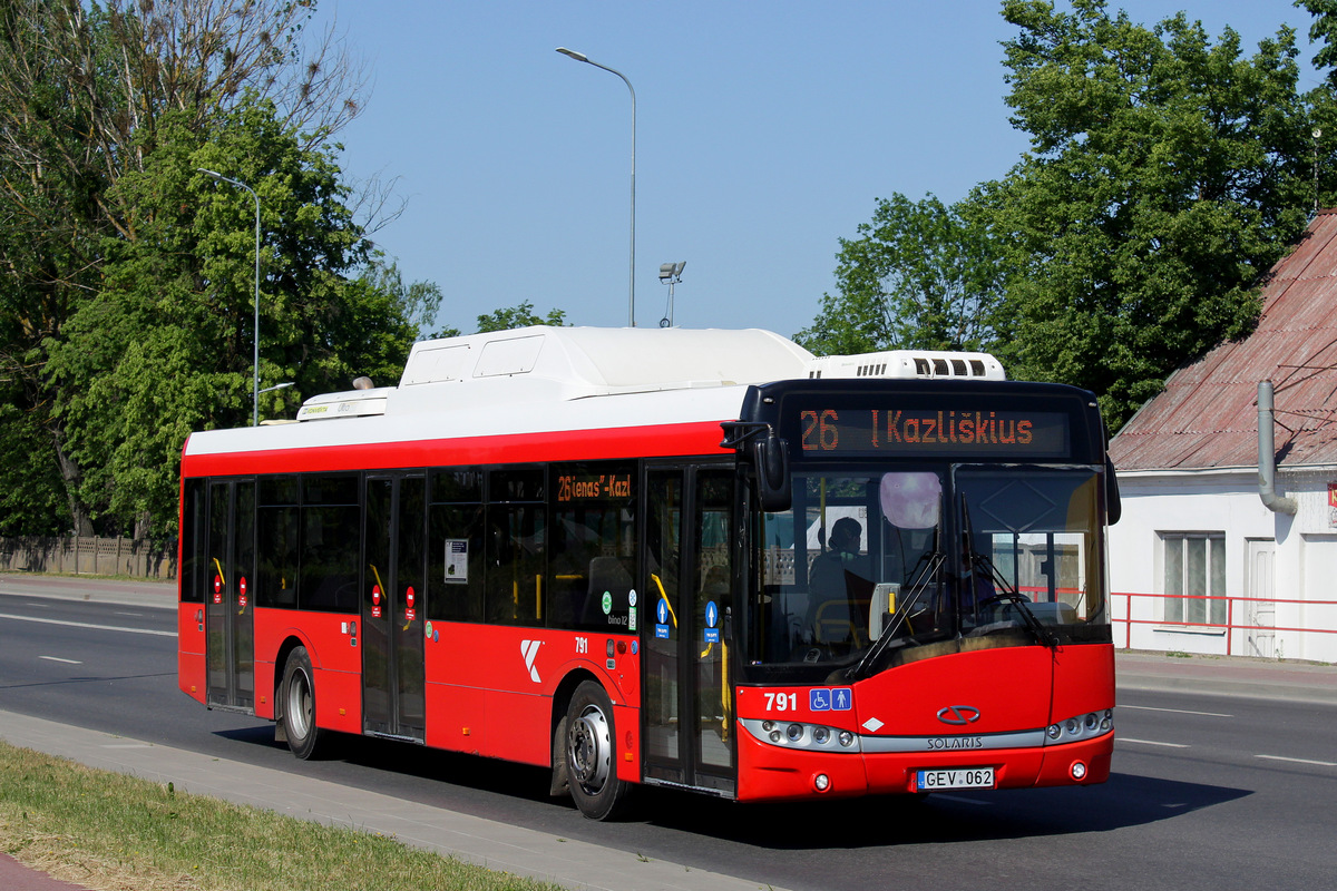 Kaunas, Solaris Urbino III 12 CNG № 791