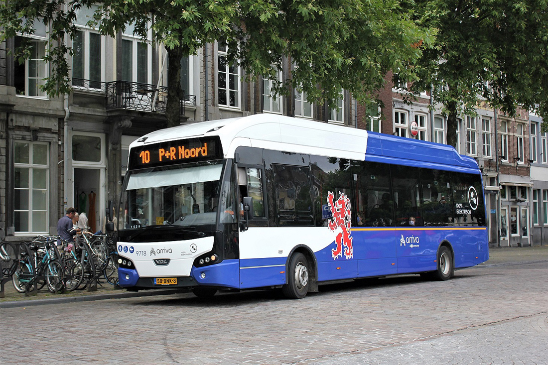 Maastricht, VDL Citea LLE-115 Electric # 9718