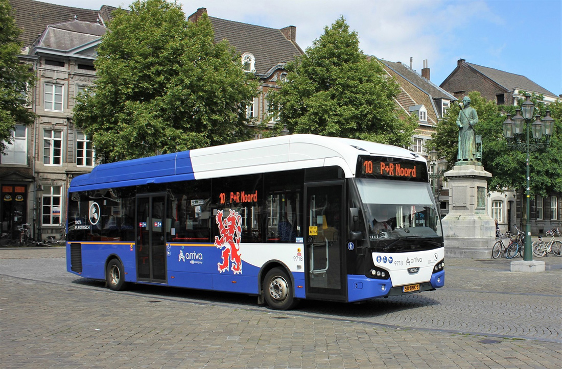 Maastricht, VDL Citea LLE-115 Electric Nr. 9718