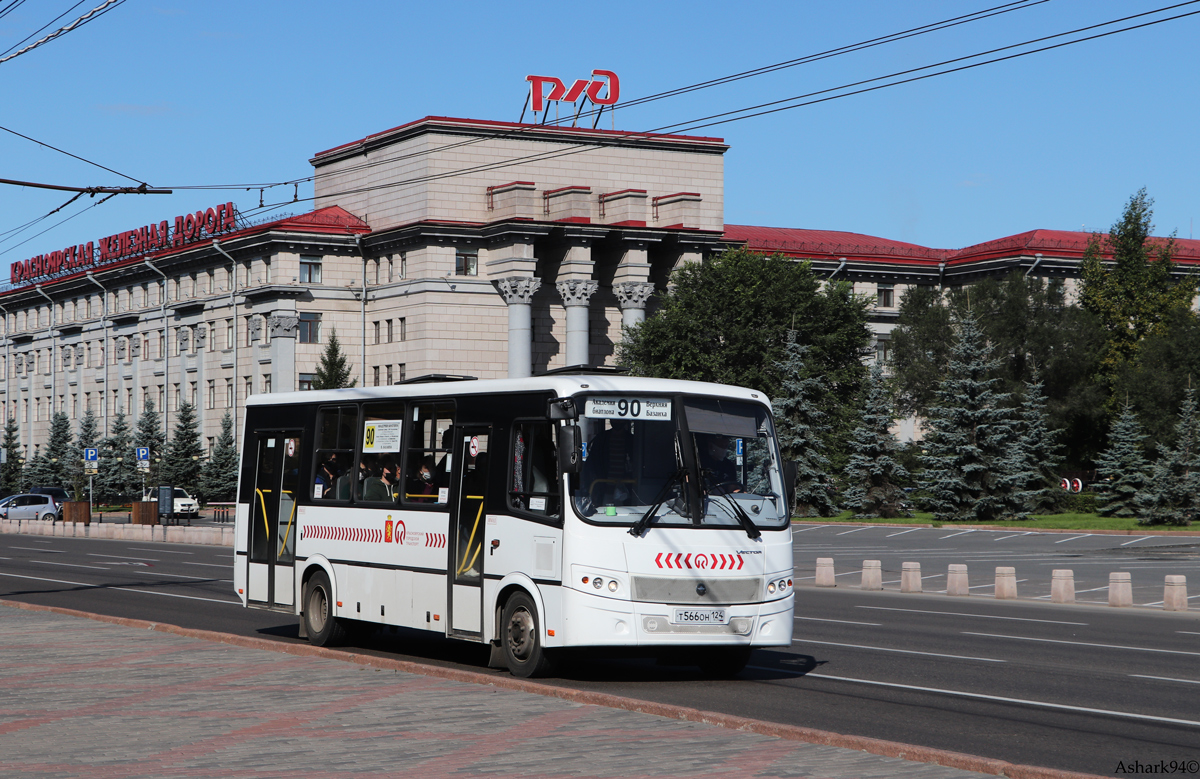 Krasnoyarsk, PAZ-320414-04 "Vector" (EP) # Т 566 ОН 124