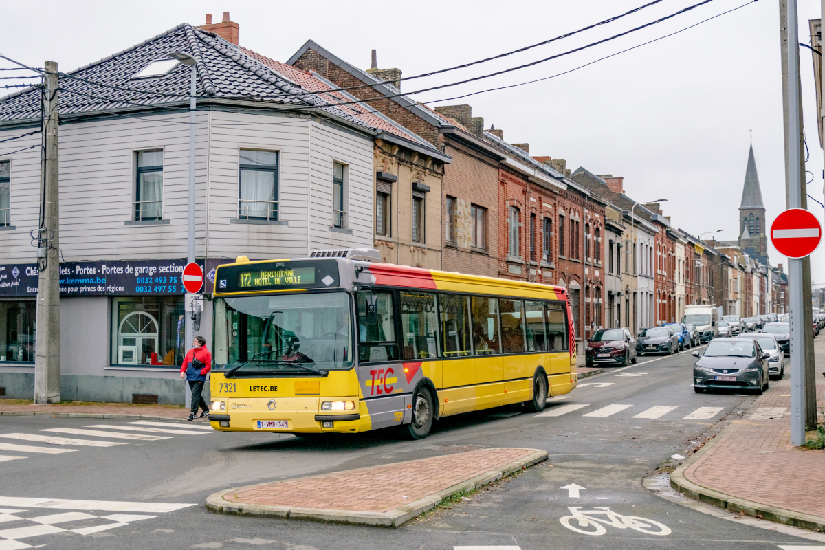 Charleroi, Irisbus Agora S # 7321