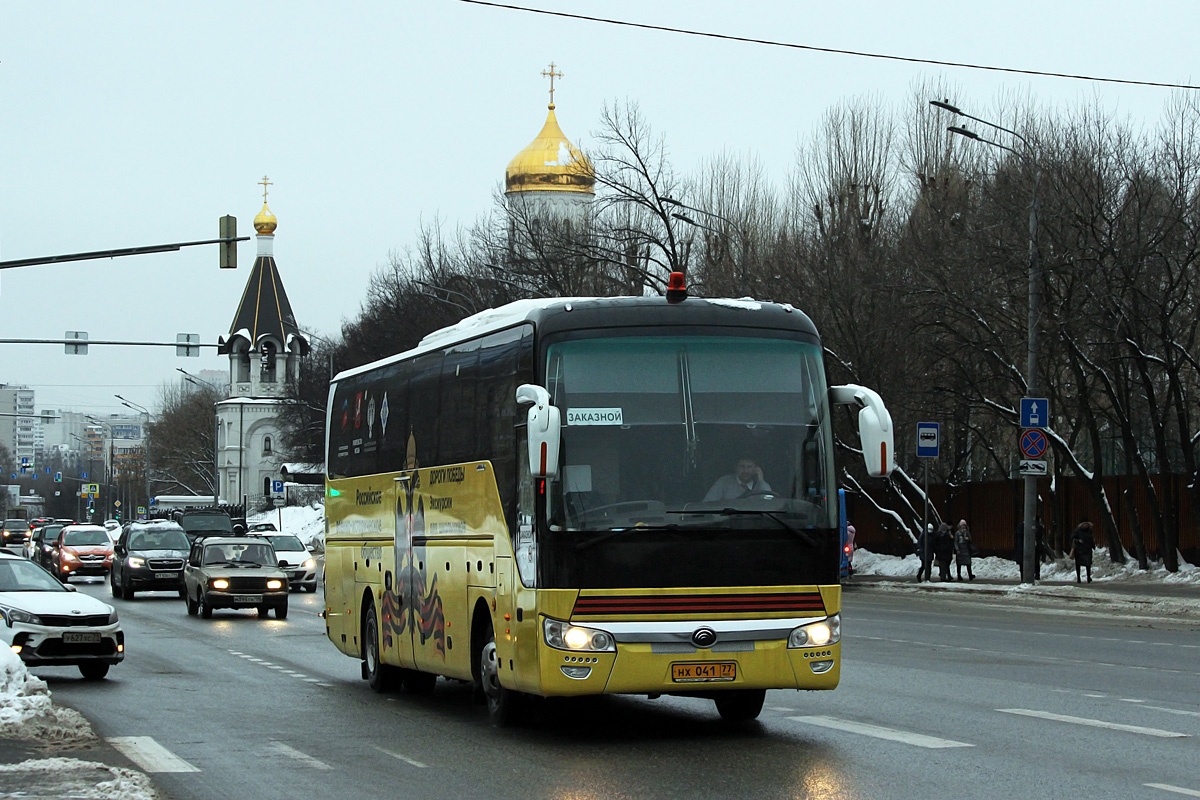 Moscow, Yutong ZK6122H9 No. НХ 041 77