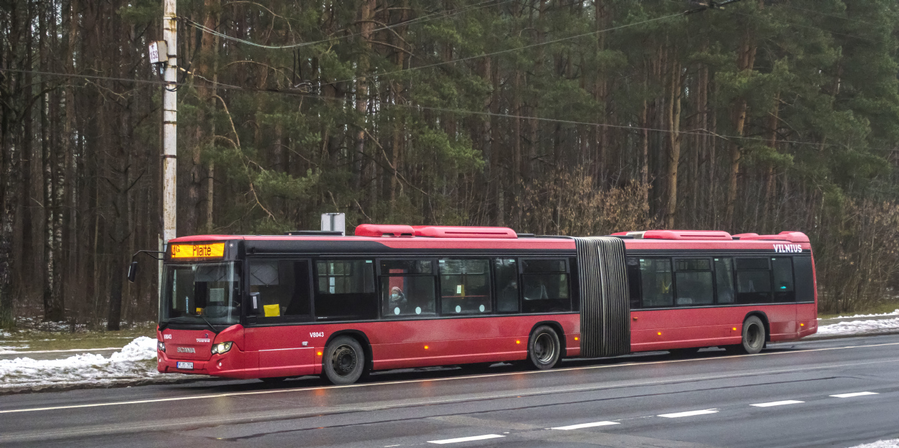 Vilnius, Scania Citywide LFA # V8043