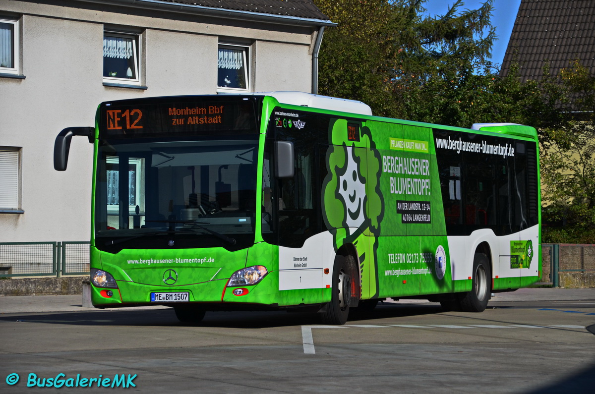 Mettmann, Mercedes-Benz Citaro C2 č. 7