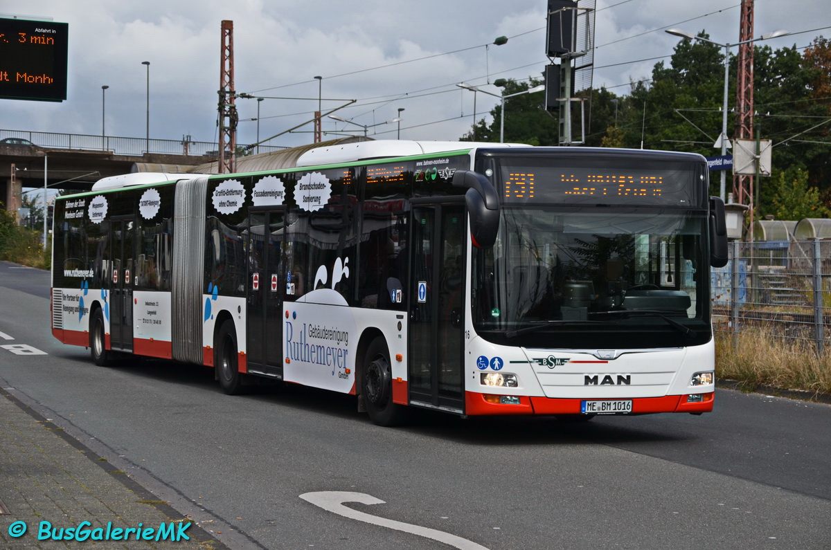 Mettmann, MAN A23 Lion's City G NG323 nr. 16