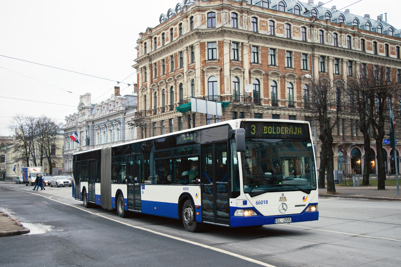 Riga, Mercedes-Benz O530 Citaro G № 66018
