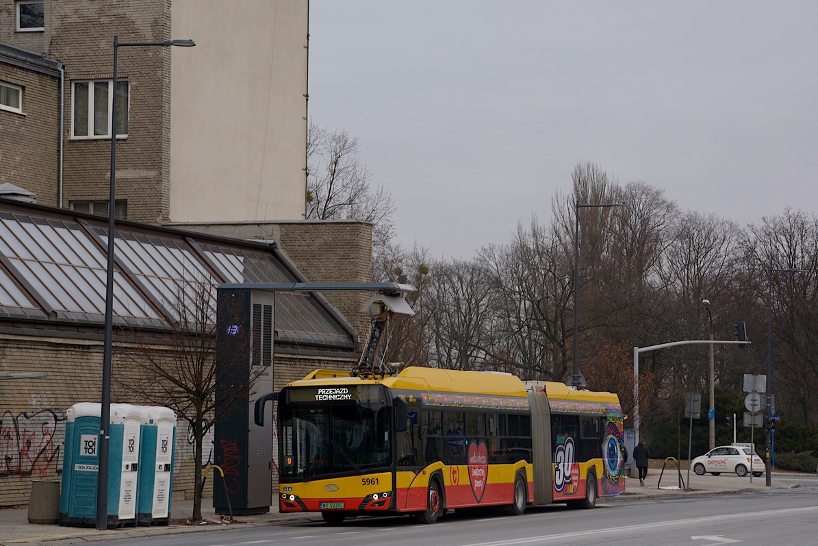 Warsaw, Solaris Urbino IV 18 electric # 5961