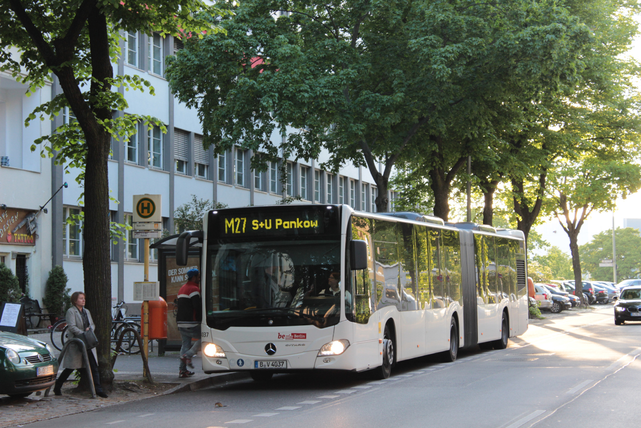 Berlin, Mercedes-Benz Citaro C2 G # 4037