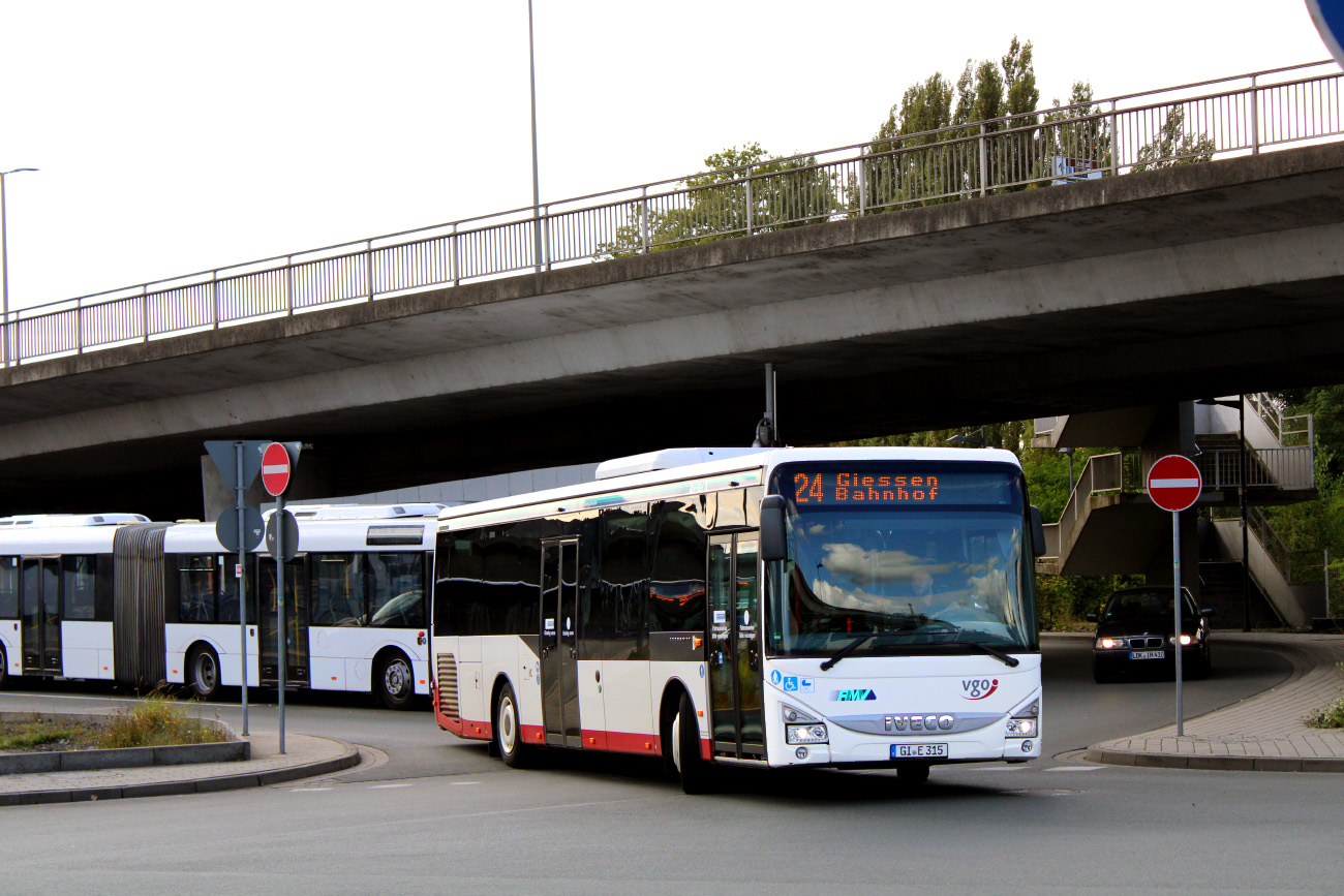 Gießen, IVECO Crossway LE Line 12M č. GI-E 315