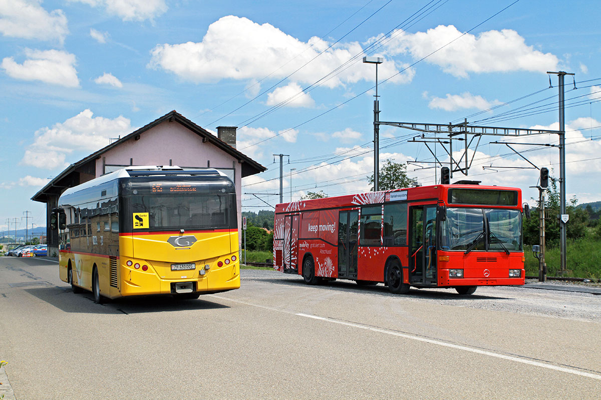 Winterthur, Göppel G56 Go4City 10 č. 289; Winterthur, Mercedes-Benz O405N2 č. ZH 799916