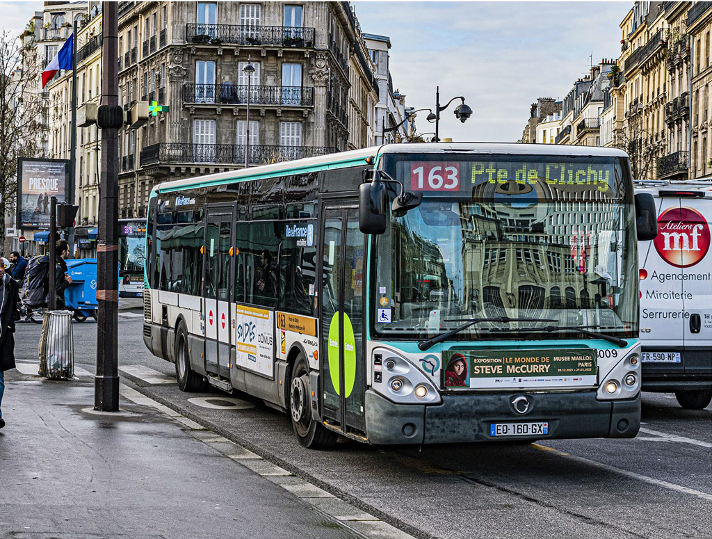 Париж, Irisbus Citelis Line № 3009