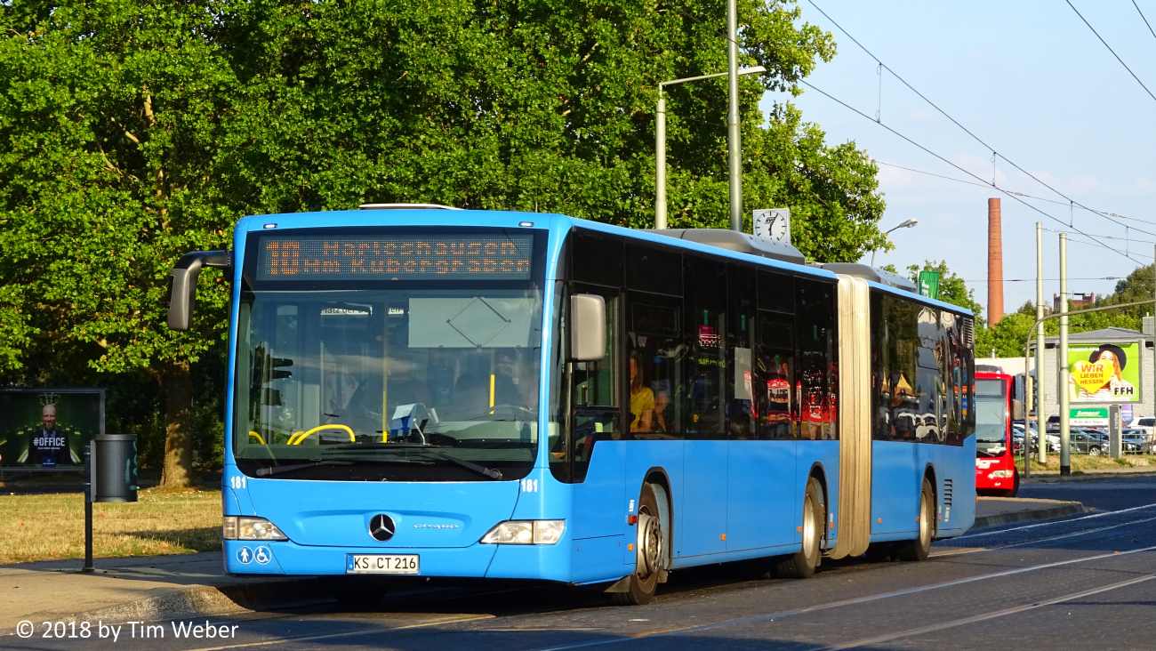 Kassel, Mercedes-Benz O530 Citaro Facelift G # 181