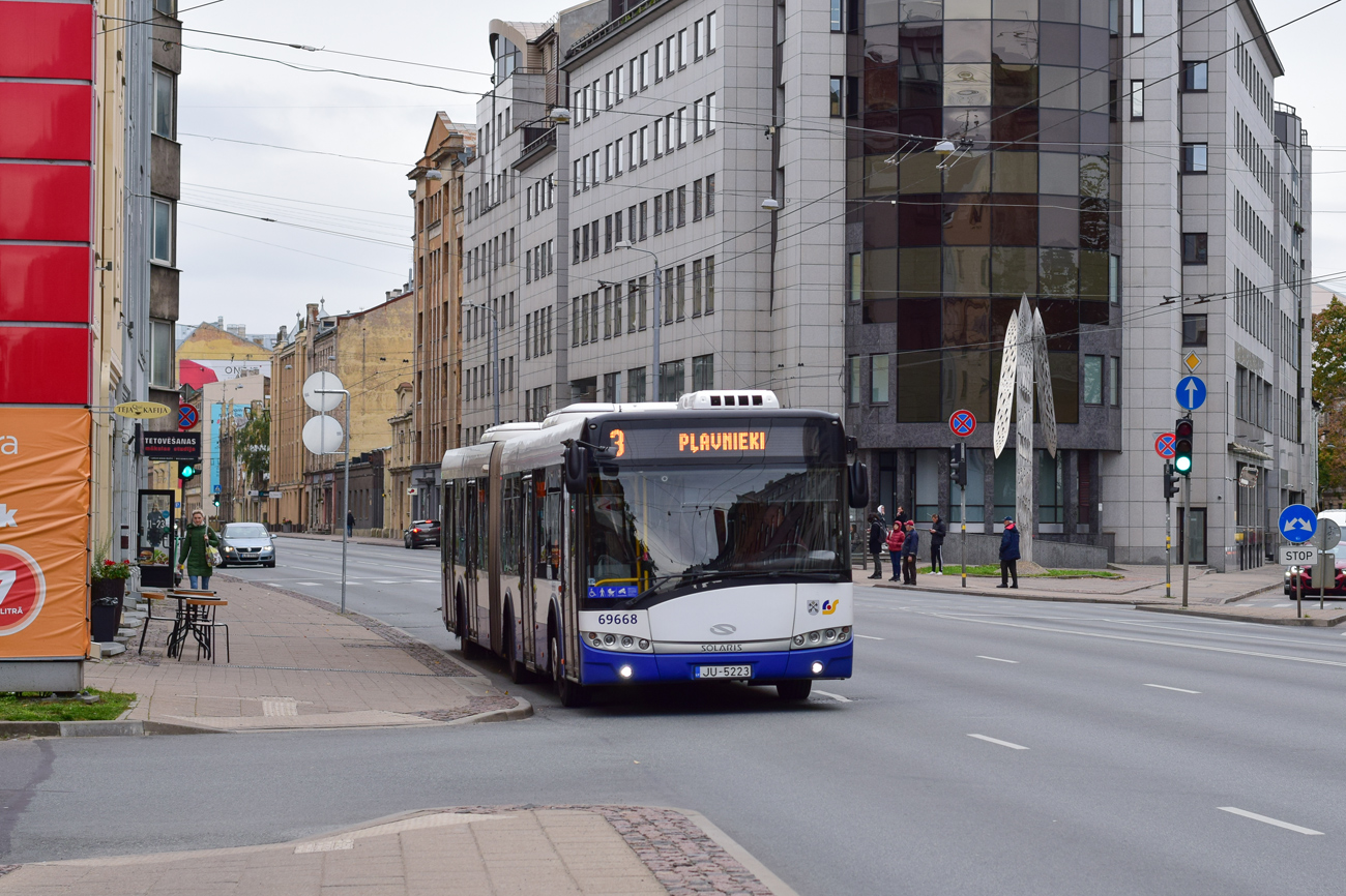Riga, Solaris Urbino III 18 č. 69668