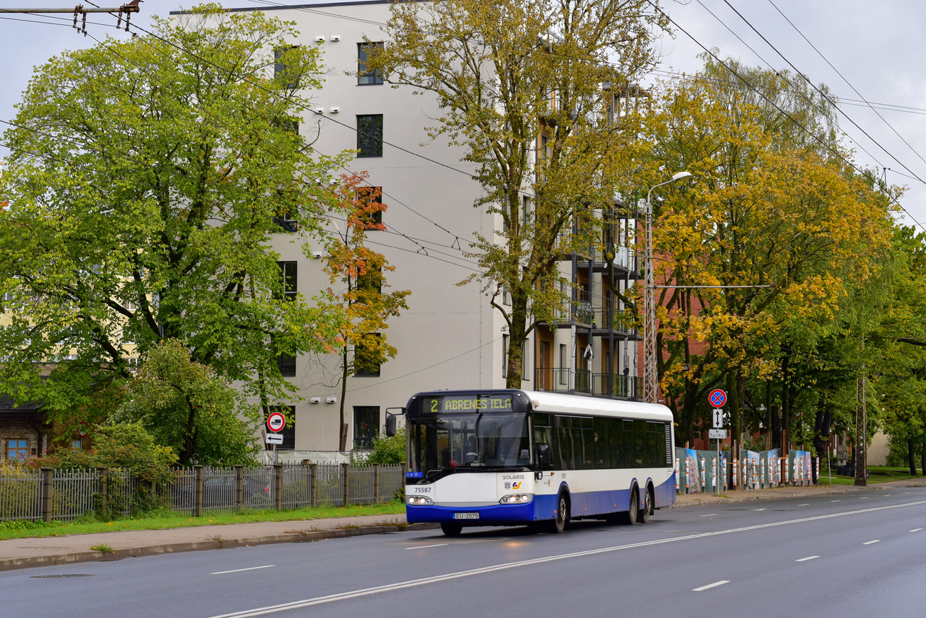 Riga, Solaris Urbino II 15 nr. 75587
