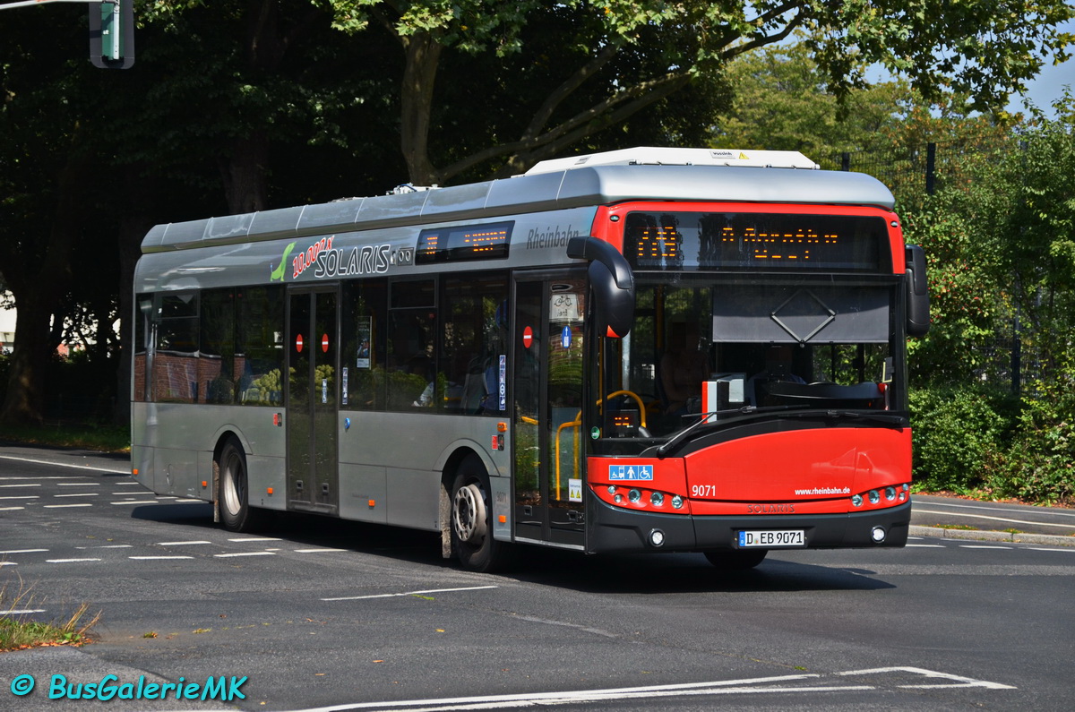 Düsseldorf, Solaris Urbino III 12 electric № 9071