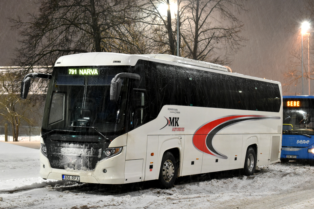 Tallinn, Scania Touring HD (Higer A80T) č. 656 RPX