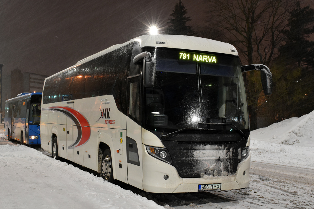 Tallinn, Scania Touring HD (Higer A80T) nr. 656 RPX