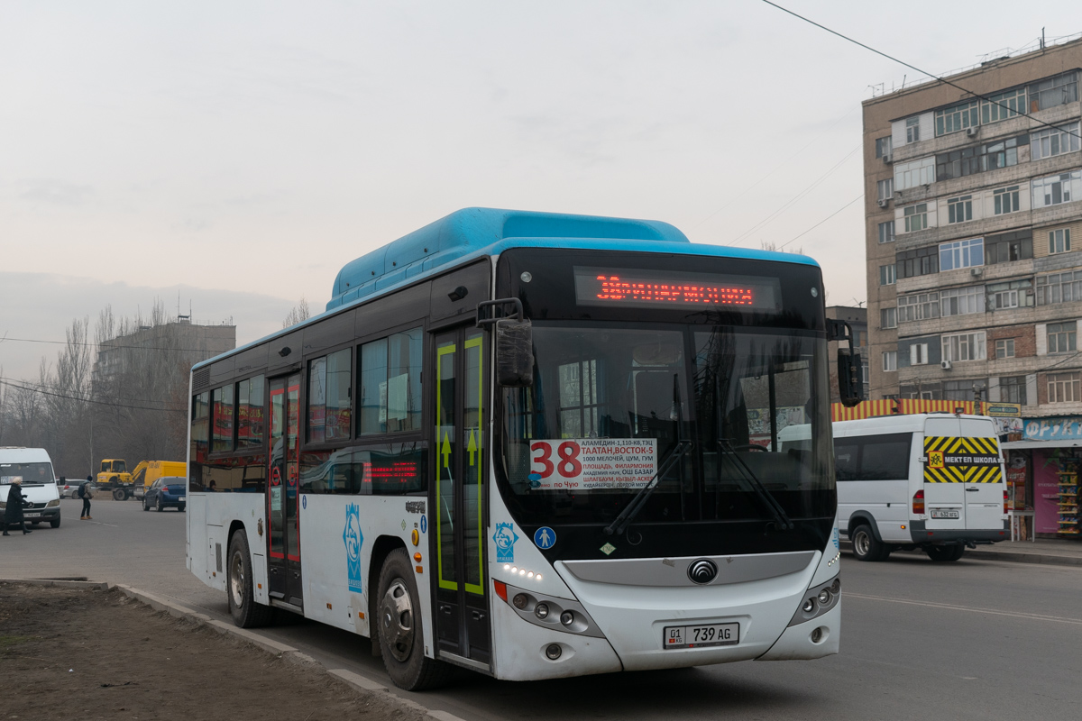 Biskek, Yutong ZK6108HGH (CNG) # 01 739 AG