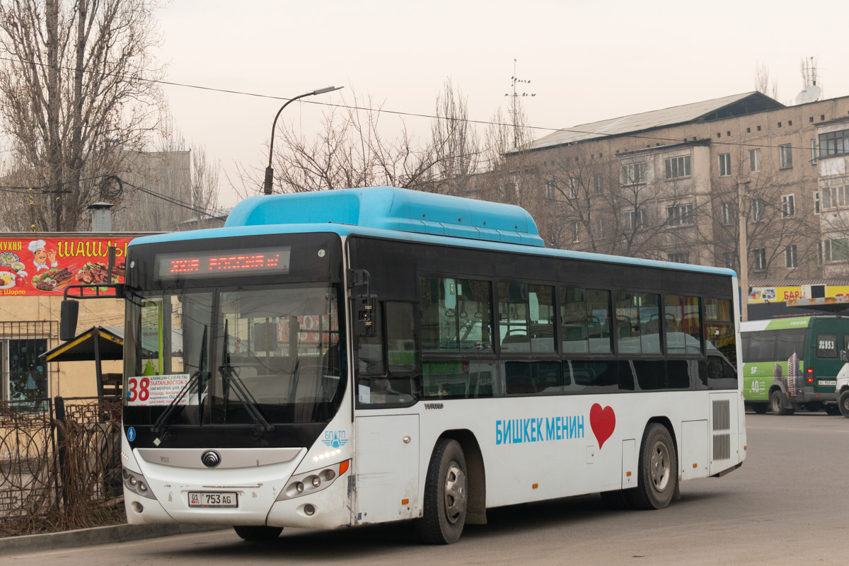 Biszkek, Yutong ZK6108HGH (CNG) # 01 753 AG