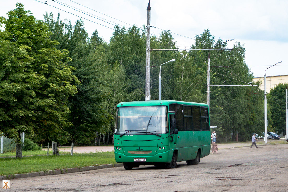 Бобруйск, МАЗ-256.*** № АВ 4214-6