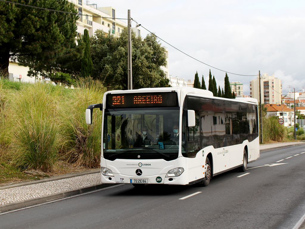 Lisboa, Mercedes-Benz Citaro C2 №: 261